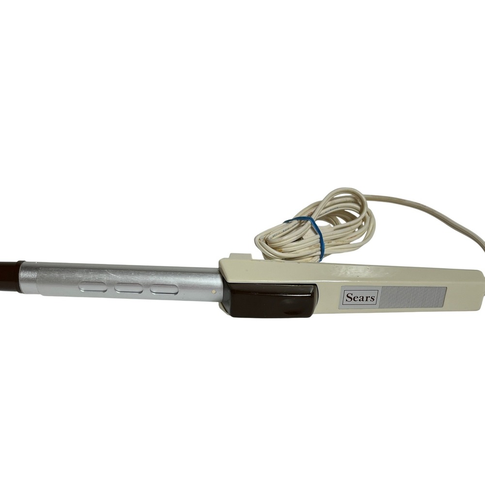 Vintage Sears Electric Hair Curling Iron 253-2500 120V 15W 6ft Cord Styling Tool